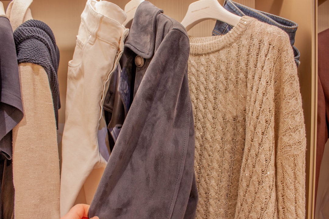Clothing rail in a boutique wholesale environment — category visual reference